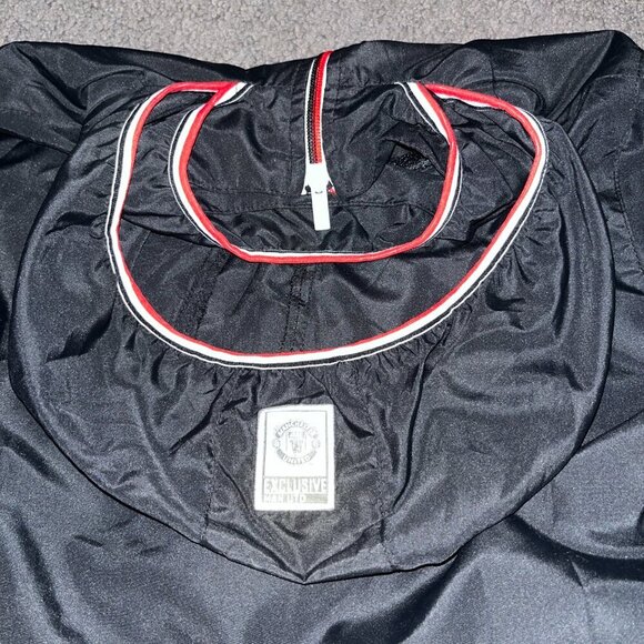 Official MANCHESTER UNITED FOOTBALL CLUB Full Zip Hooded Track Jacket - EUC - S - Picture 9 of 12